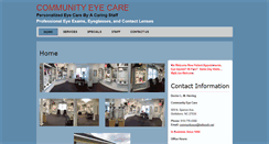 Desktop Screenshot of eyedoctorgoldsboro.com